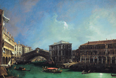 Le Rialto, depuis le Nord - Canaletto