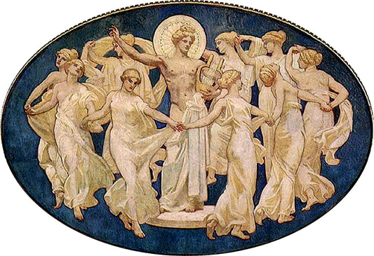 Reproduction du tableau « Apollon et les Muses - John Singer Sargent » par Alpha Reproduction en peinture à l’huile