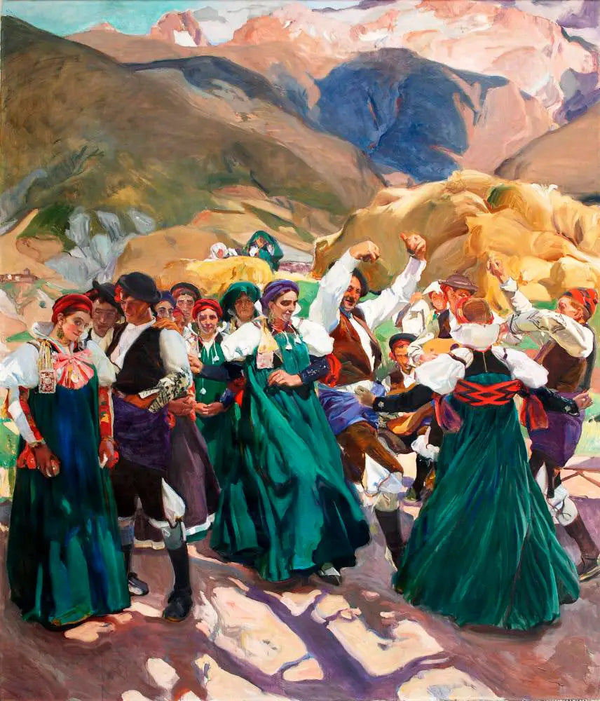 Reproduction du tableau « Aragon - Joaquín Sorolla » par Alpha Reproduction en peinture à l’huile
