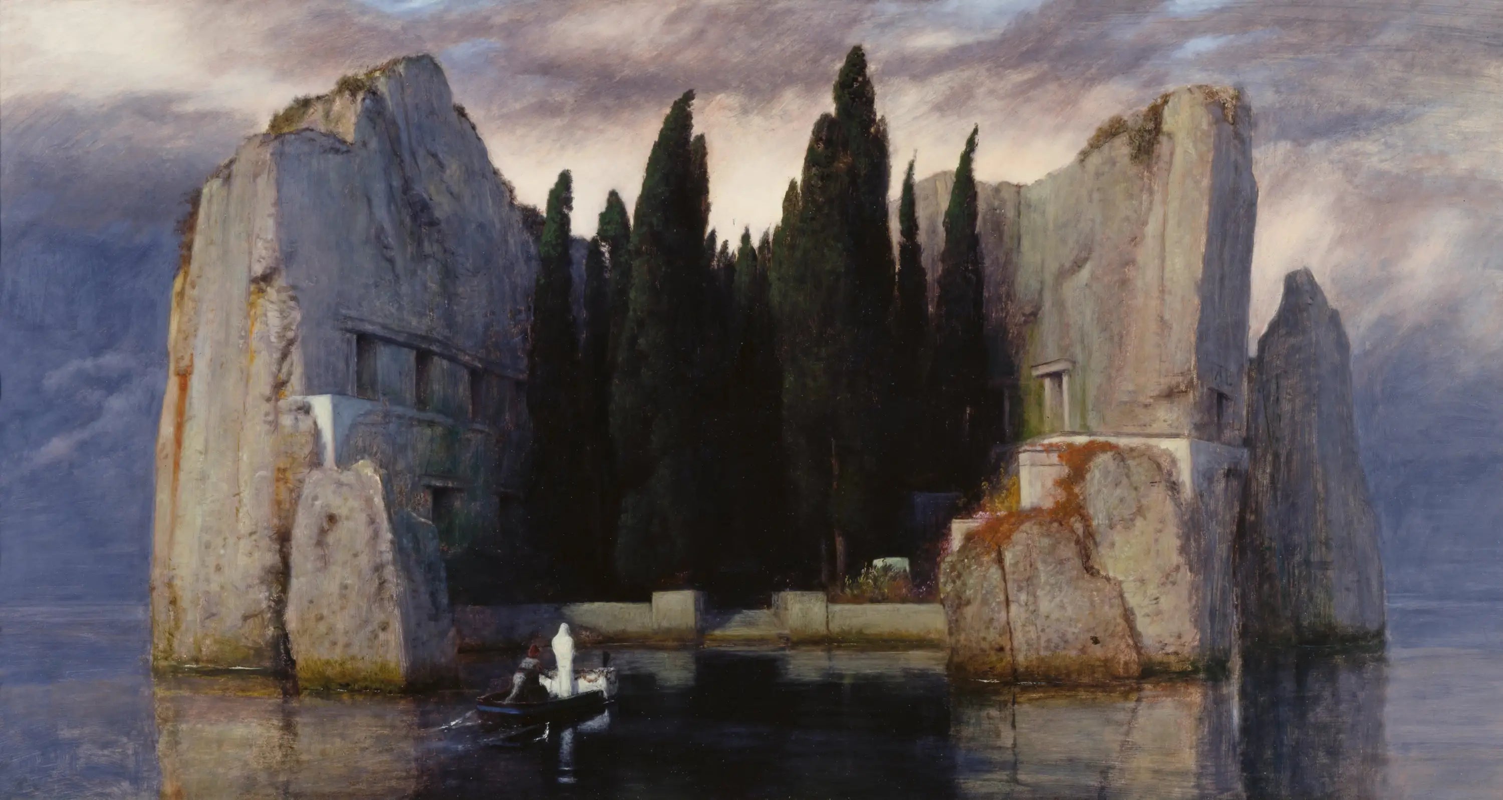 L’Île des morts - Arnold Böcklin - Alpha Reproduction