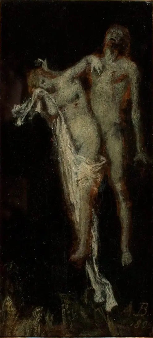 Francesca da Rimini - Arnold Böcklin - Alpha Reproduction