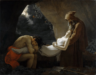 아탈라의 무덤에 누운 모습 - 앙 루이 지로데

Source:
La mise au tombeau d'Atala - Anne-Louis Girodet