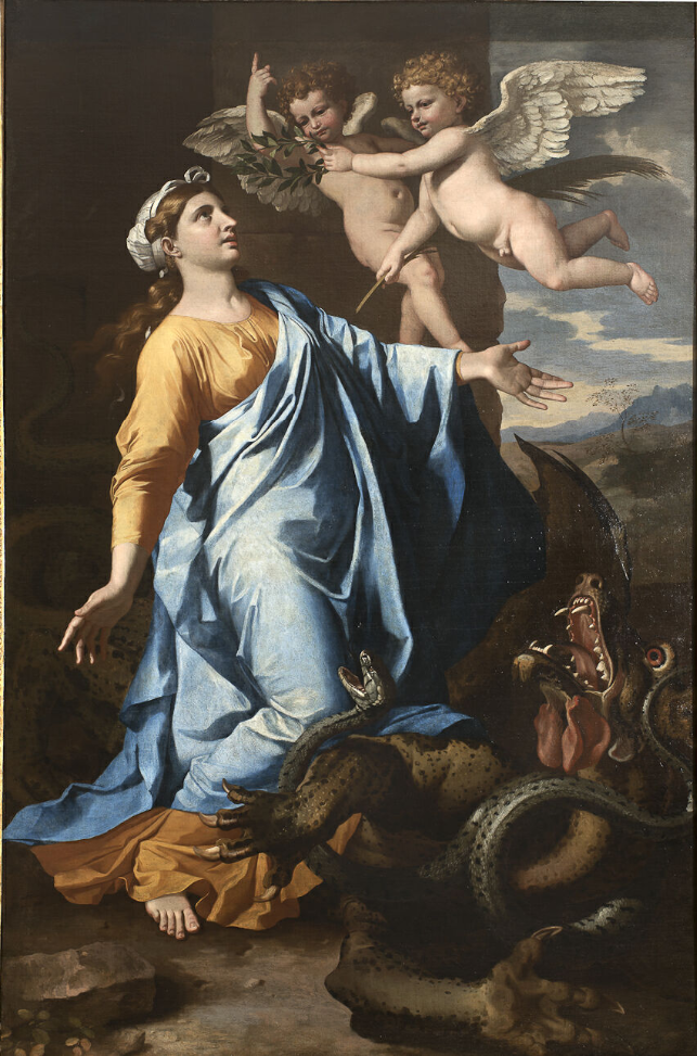 Sainte Marguerite - Nicolas Poussin