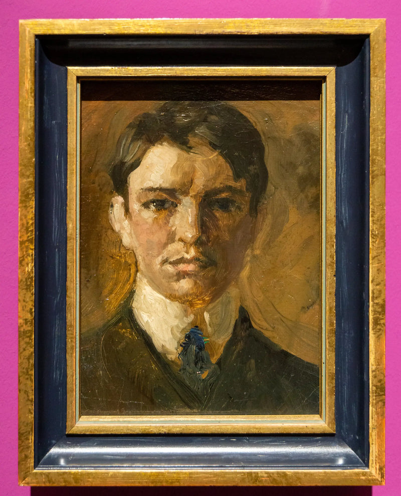 자화상, 1907 - 아우구스트 마케