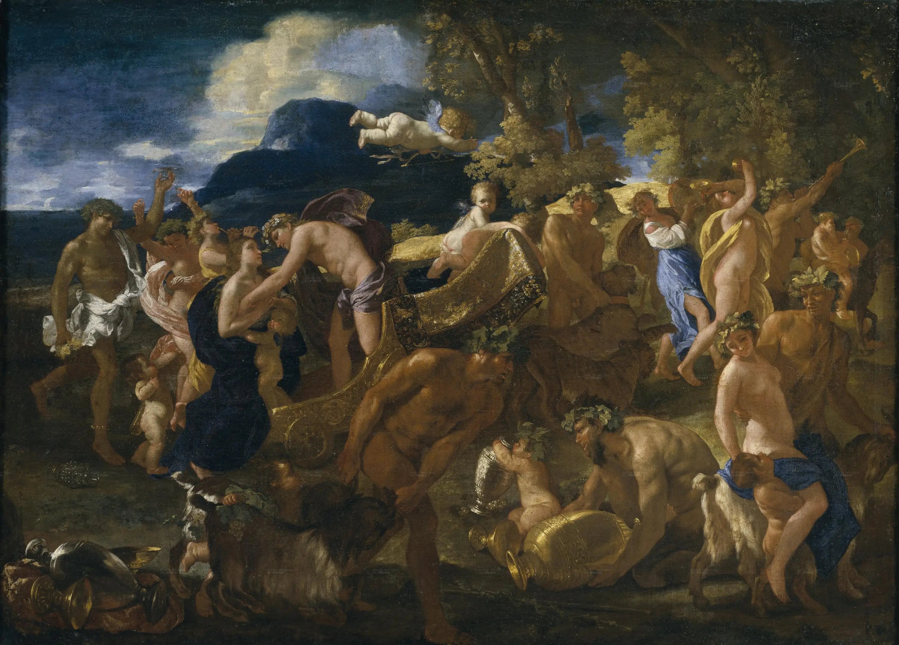 Bacchanale - Nicolas Poussin - Alpha Reproduction