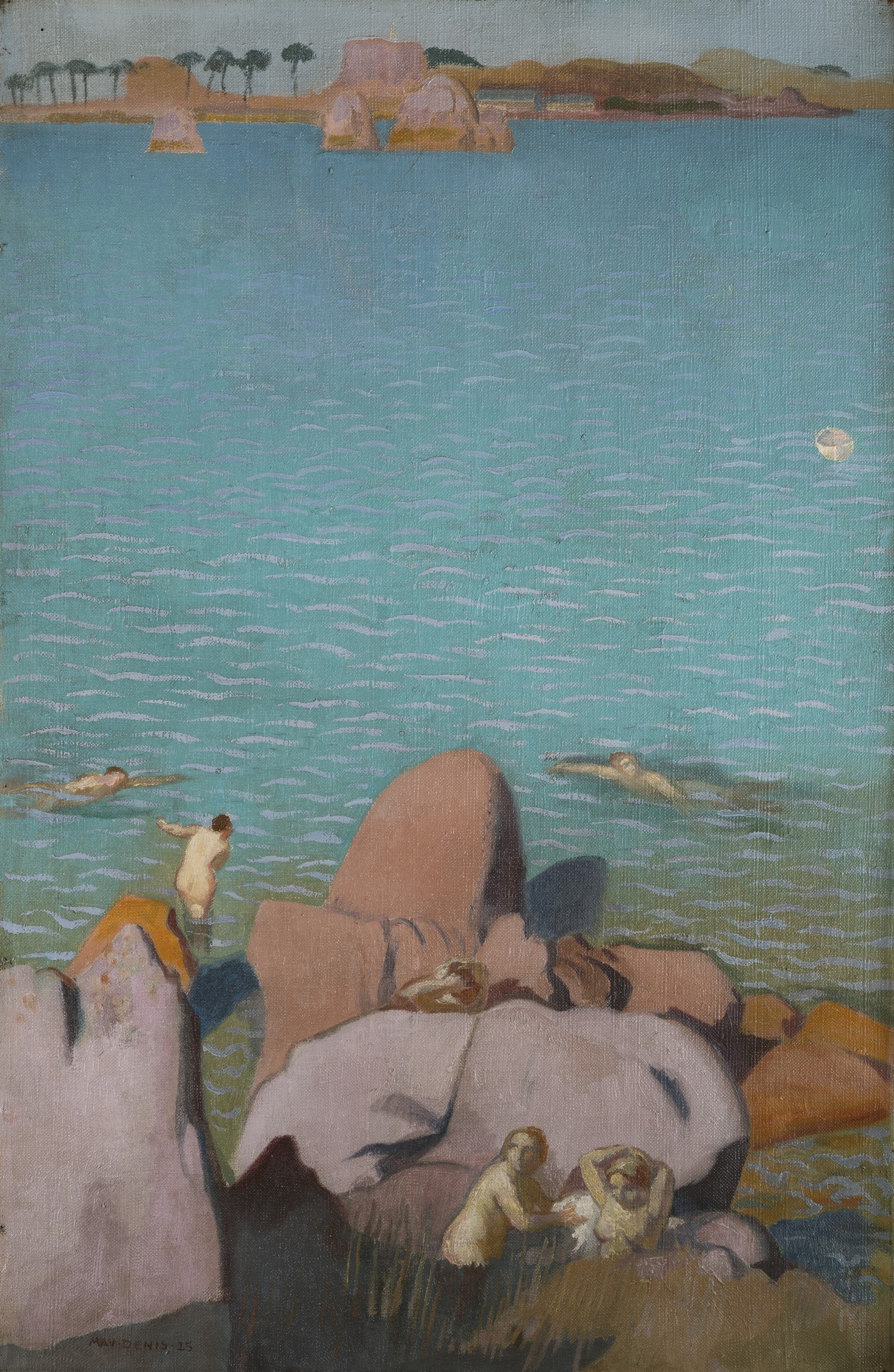 Baigneuses à Port-Blanc - Maurice Denis - Alpha Reproduction