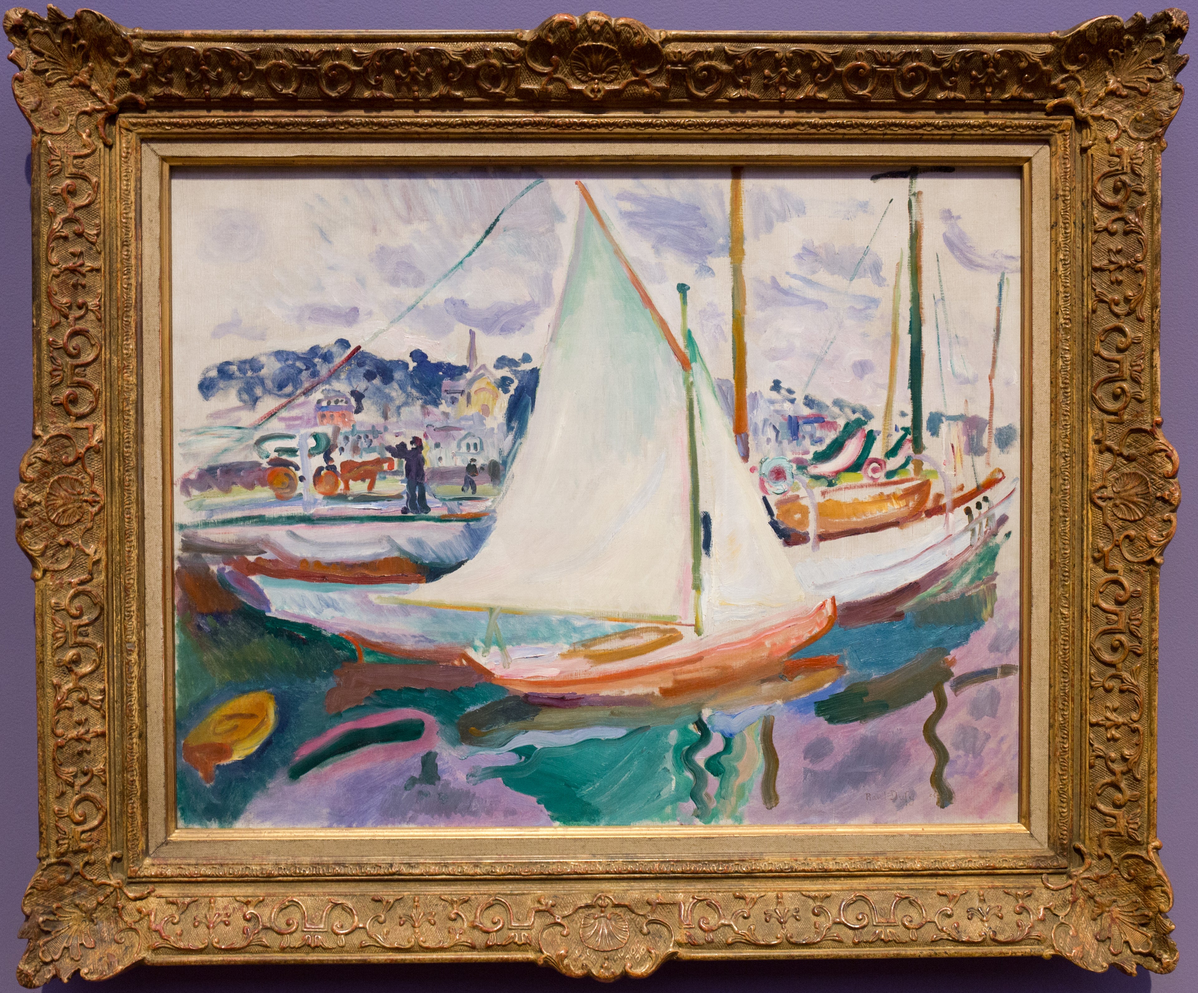 The White Sail - Raoul Dufy