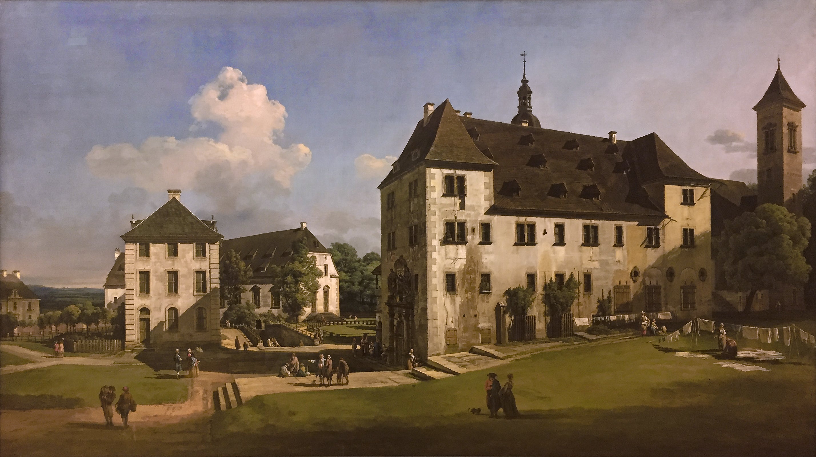 Forteresse de Königstein - Canaletto