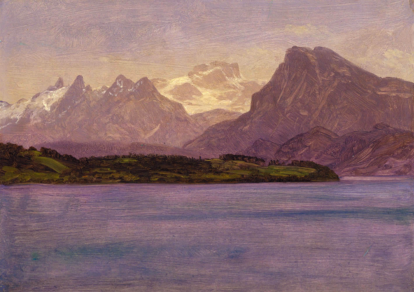Chaîne côtière de l'Alaska - Albert Bierstadt