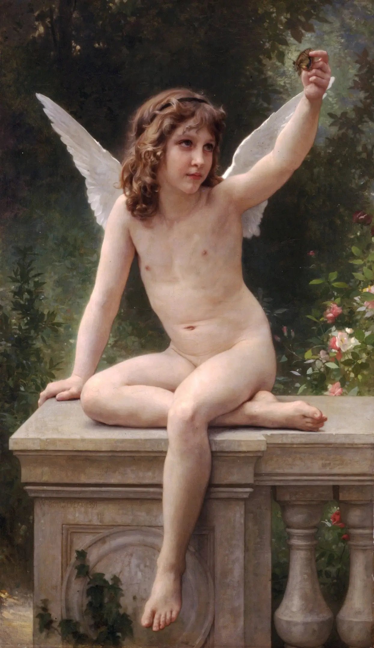 Reproduction du tableau « Le Captif - Bouguereau » par Alpha Reproduction en peinture à l’huile