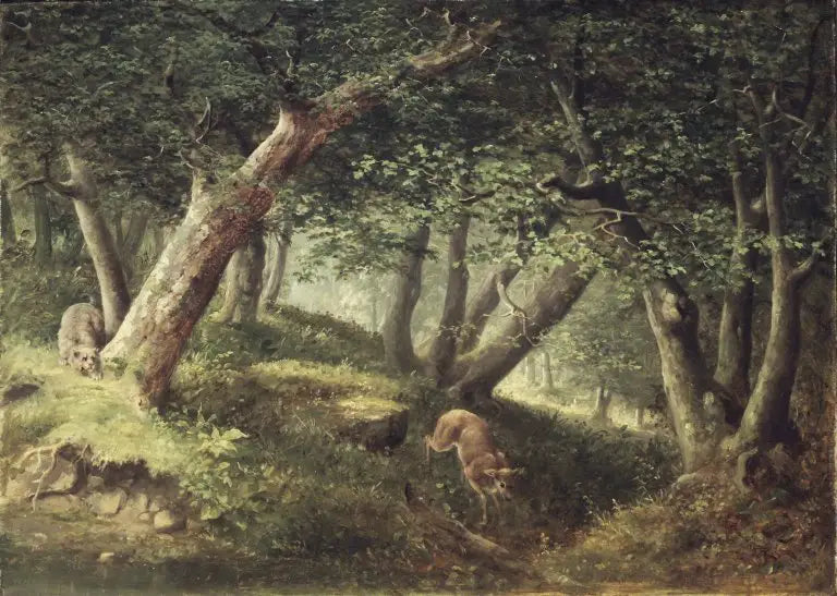 Dans la forêt - William Holbrook - Alpha Reproduction