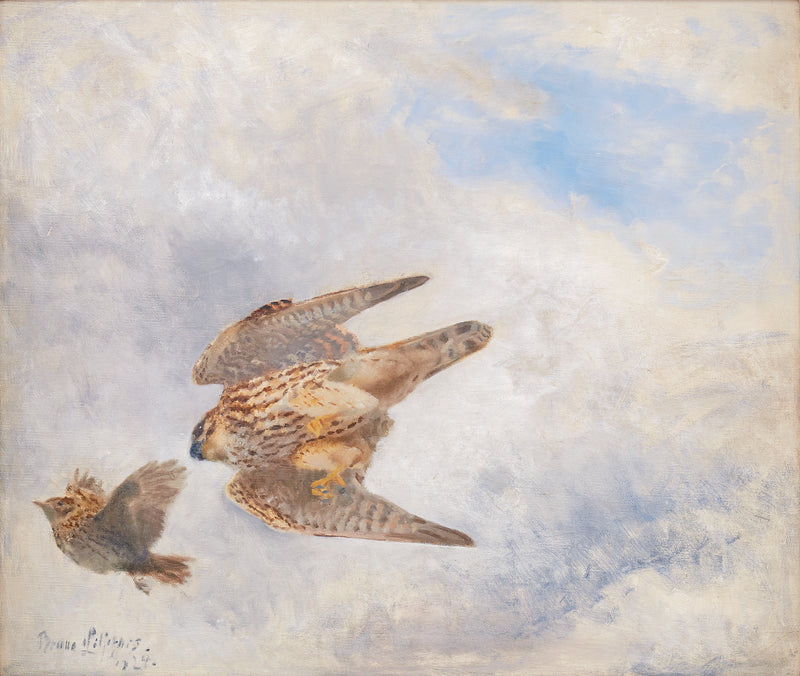 Chasse aux oiseaux de proie - Bruno Liljefors
