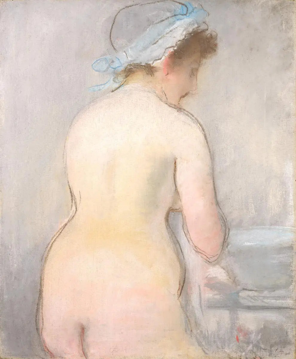 Reproduction du tableau « La Toilette - Édouard Manet » par Alpha Reproduction en peinture à l’huile