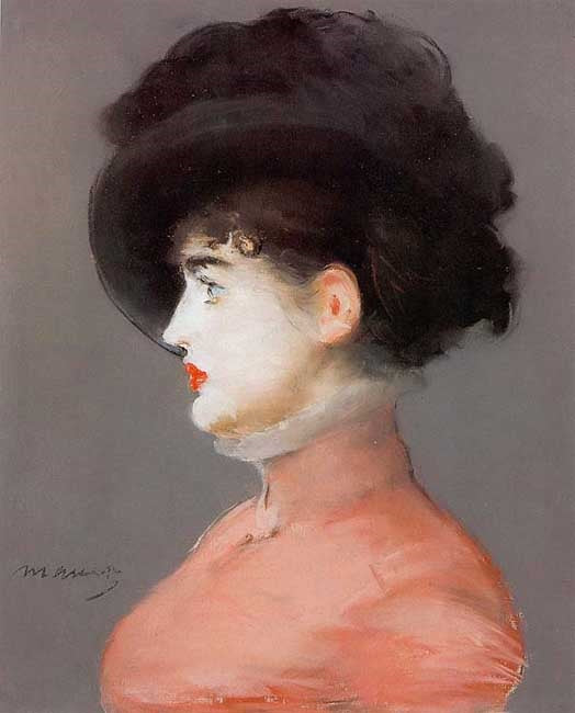 Reproduction du tableau « Portrait d'Irma Brunner - Édouard Manet » par Alpha Reproduction en peinture à l’huile