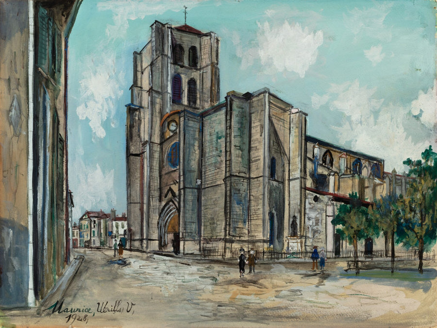 Église Notre-Dame d'Espérance à Montbrison (Loire) (1928) - Maurice Utrillo