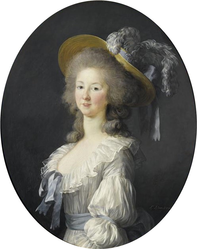 Portrait de Marie-Thérèse-Louise de Savoie-Carignan, princesse de Lamballe - Élisabeth Vigée Le Brun