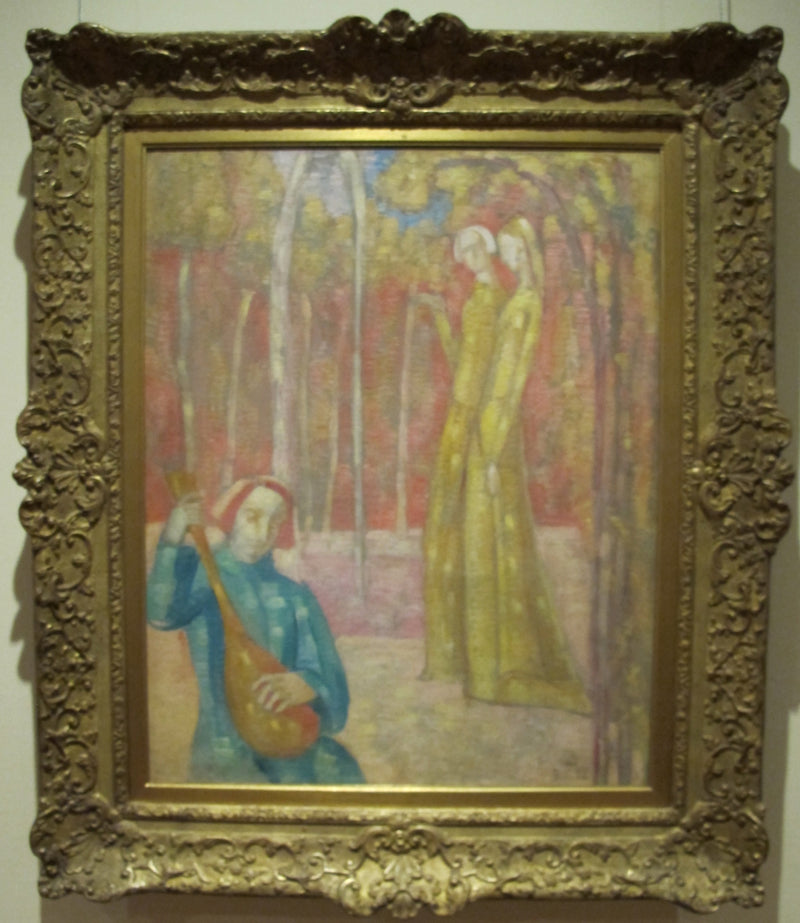 트루바두르 자화상 - 에밀 베르나르