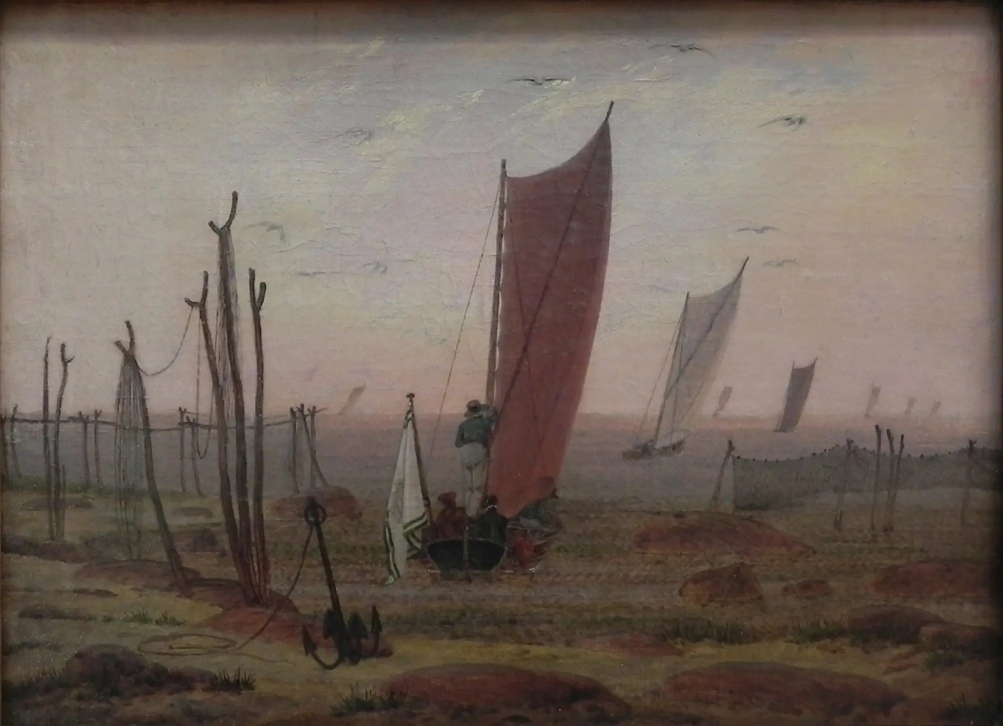 Reproduction du tableau « Matin - Caspar David Friedrich » par Alpha Reproduction en peinture à l’huile