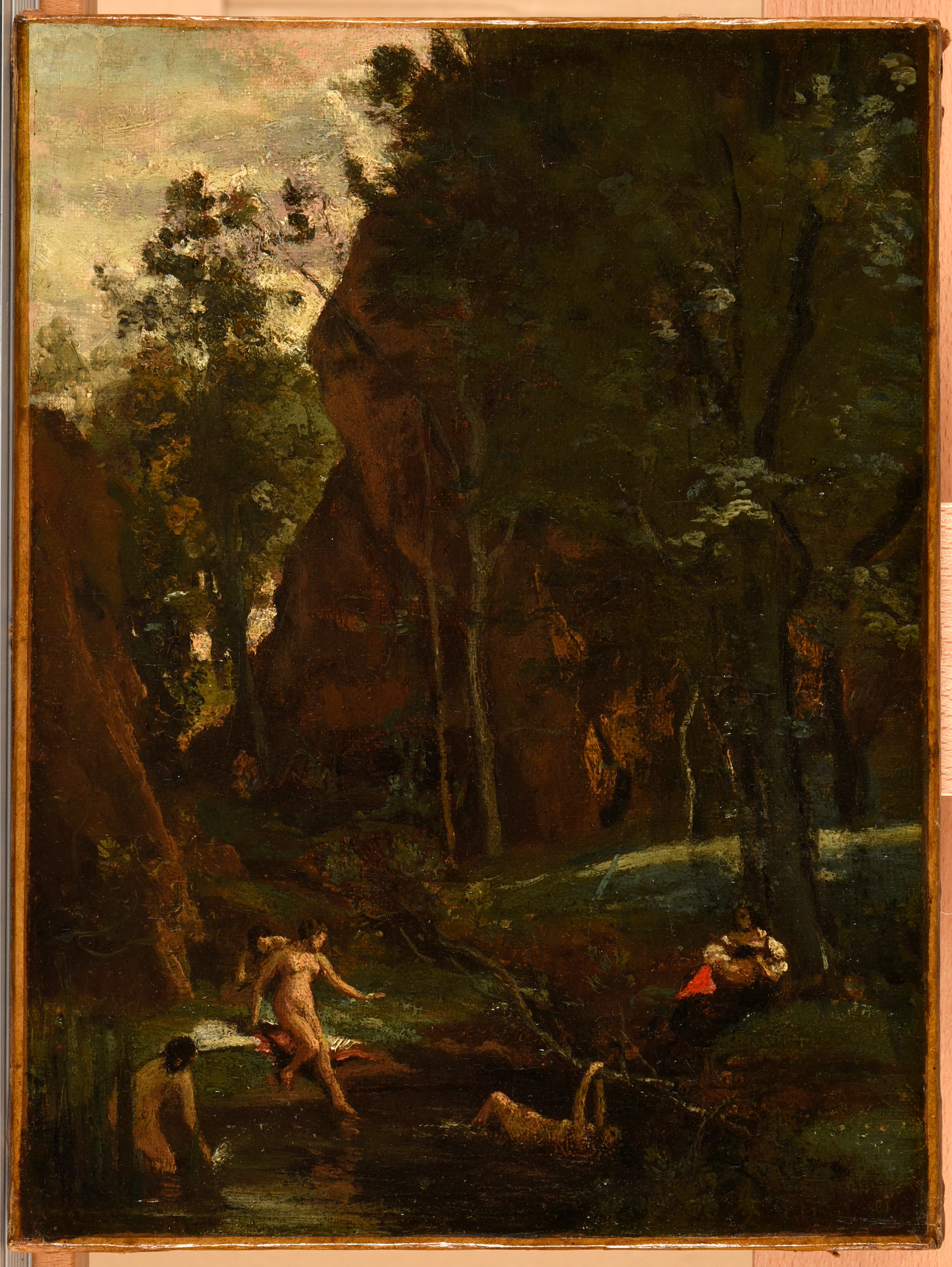 Diane au bain - Jean-Baptiste Camille Corot