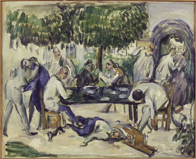 술주정뱅이들 - Paul Cézanne