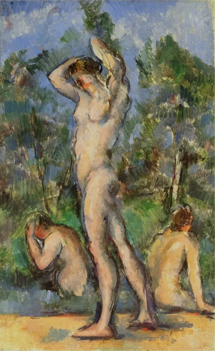 목욕 - Paul Cézanne