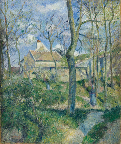 Reproduction du tableau « Le chemin des Pouilleux, Pontoise - Camille Pissarro » par Alpha Reproduction en peinture à l’huile