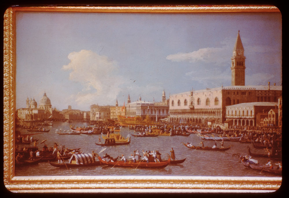 Embarquement du Doge de Venise, pour la cérémonie du mariage de l'Adriatique - Canaletto