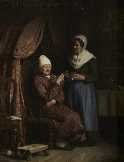 Un patient. - Carl Heinrich Bloch - Alpha Reproduction