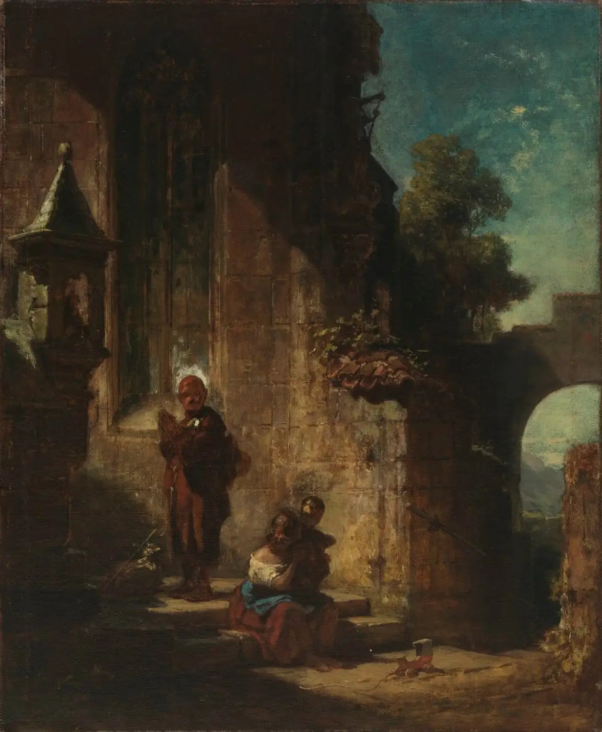 L’hypocrite - Carl Spitzweg - Alpha Reproduction