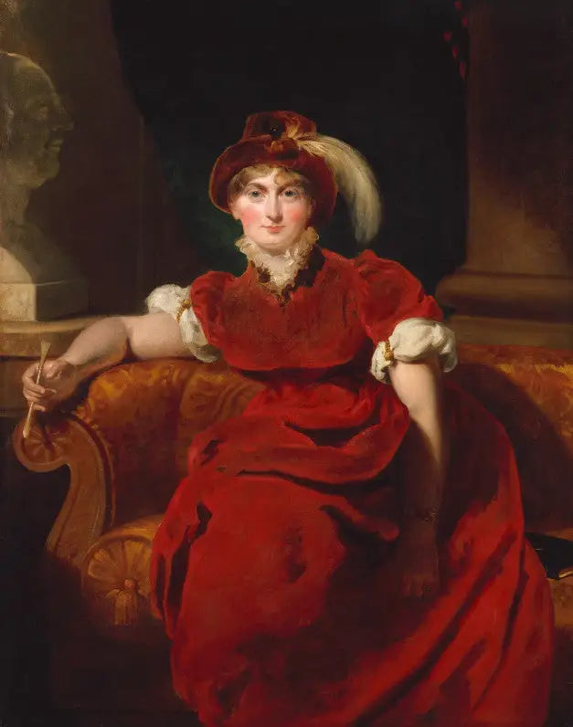 Portrait de Caroline de Brunswick - Thomas Lawrence - Alpha Reproduction