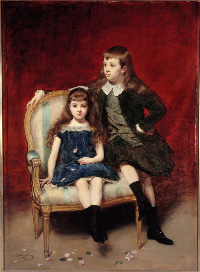 Portrait de Marguerite (1883-1973) et Robert (1880-1956) de Broglie - Carolus-Duran