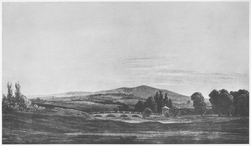 거대한 산맥의 풍경 - 카스파르 다비드 프리드리히