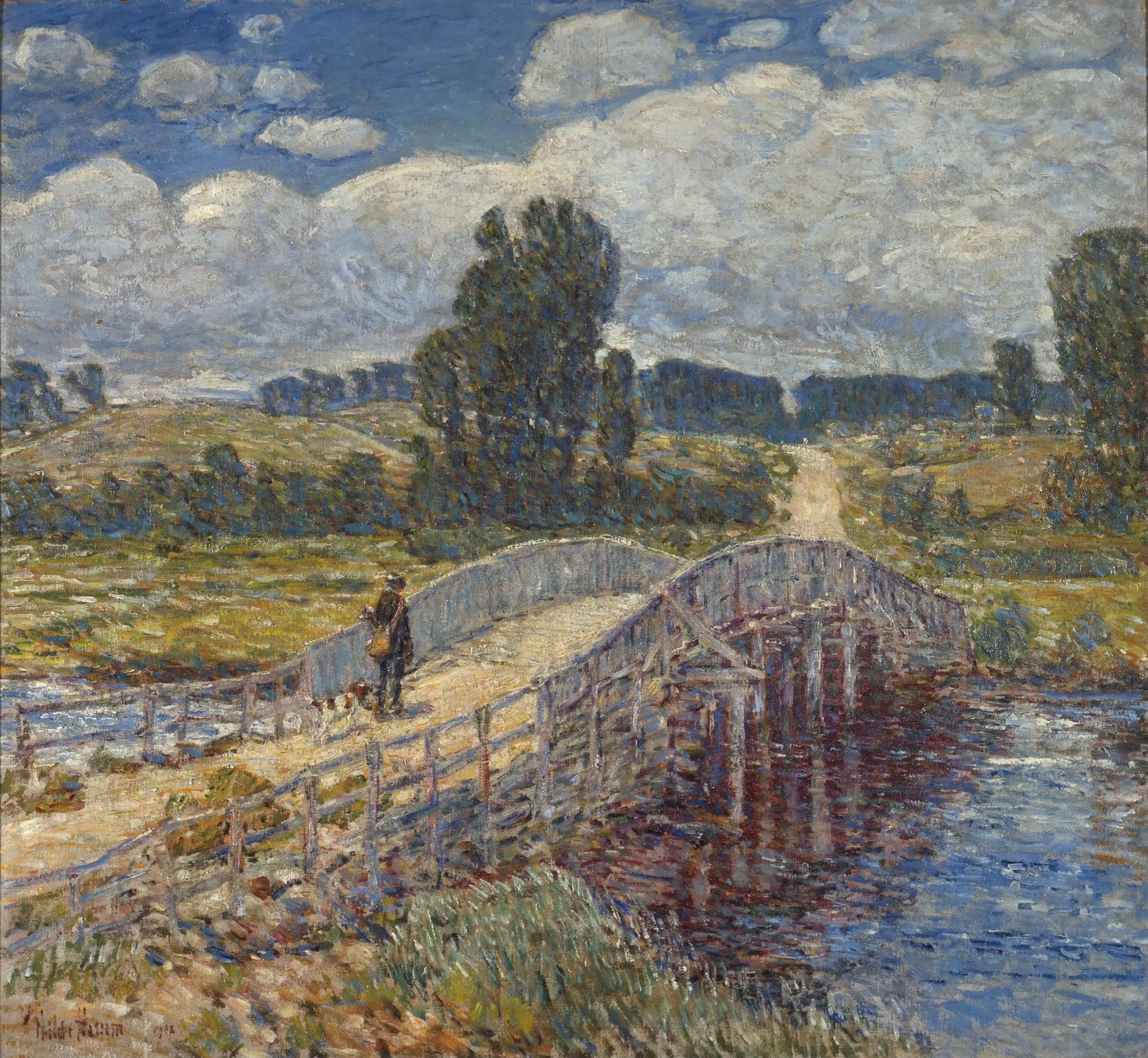 Pont à Old Lyme - Childe Hassam - Alpha Reproduction