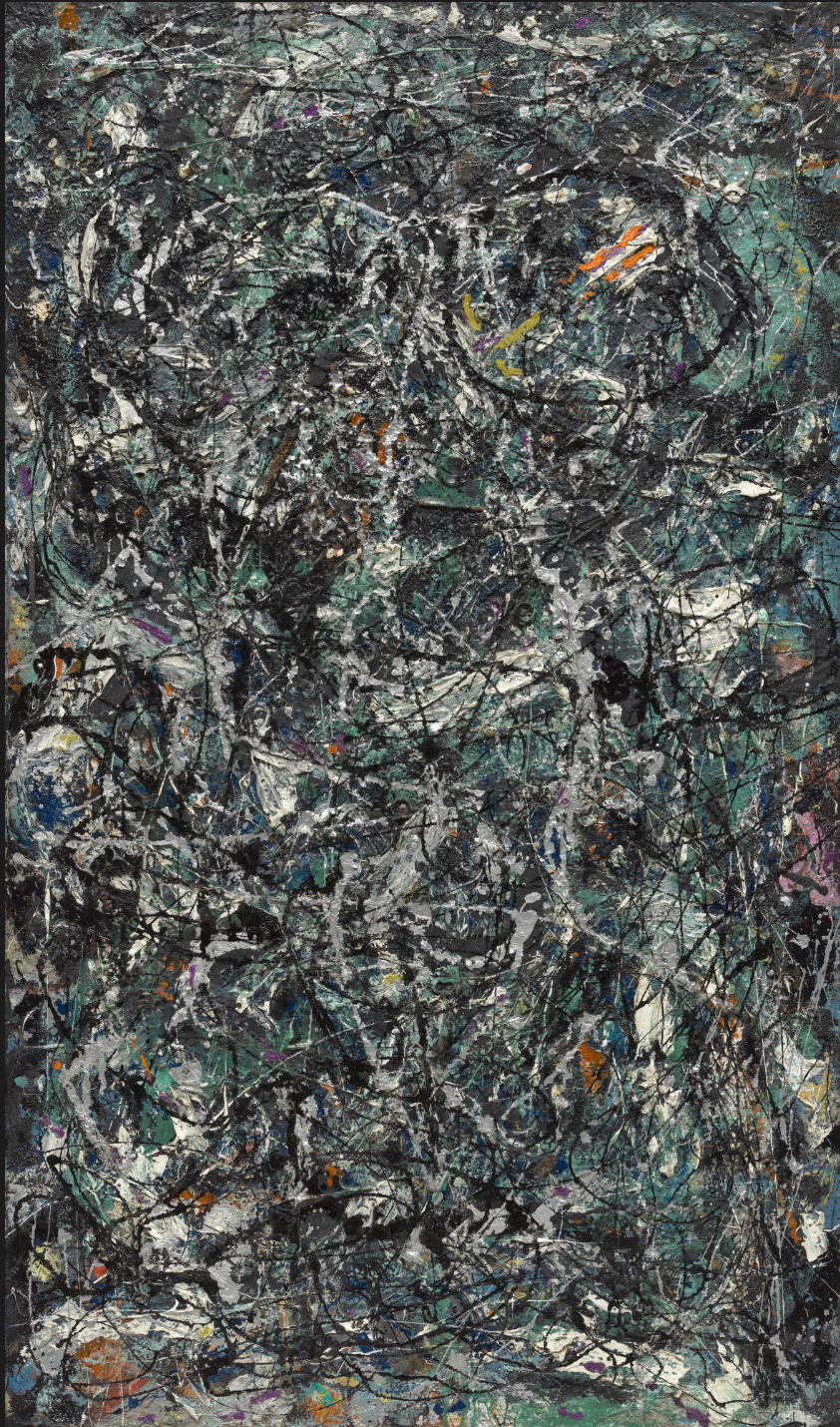 Cinq brasses complètes - Jackson Pollock