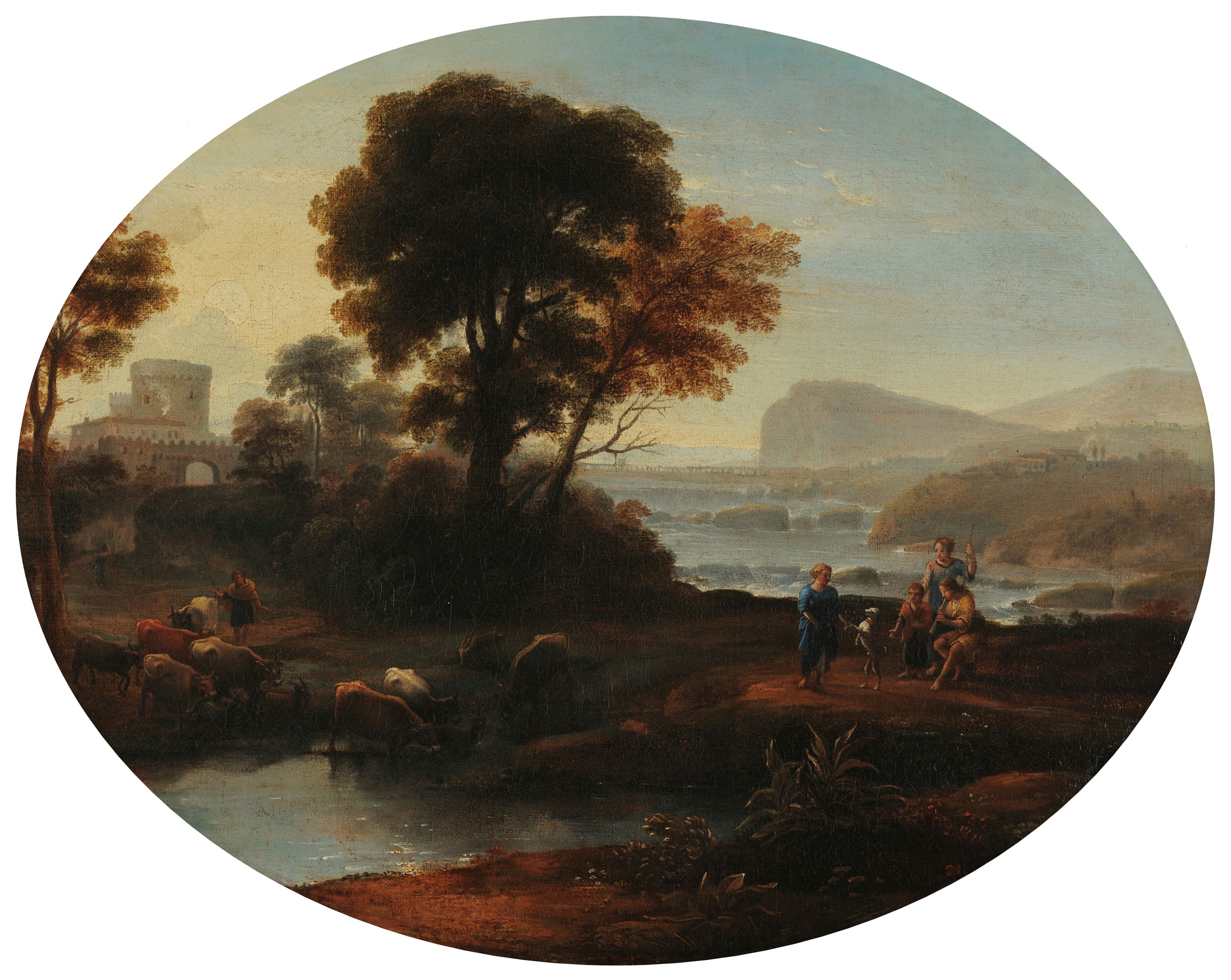 Paysage pastoral - Claude Lorrain