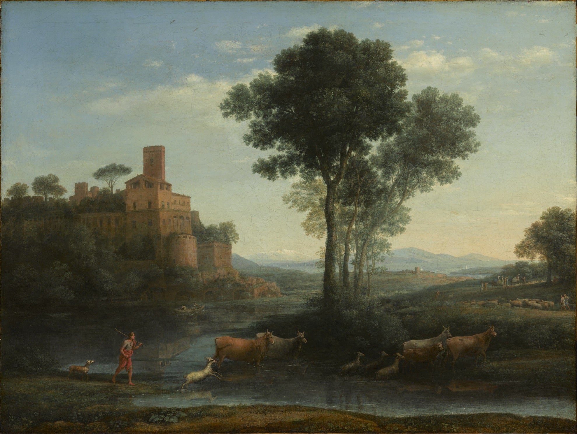 Paysage avec le voyage de Jacob - Claude Lorrain
