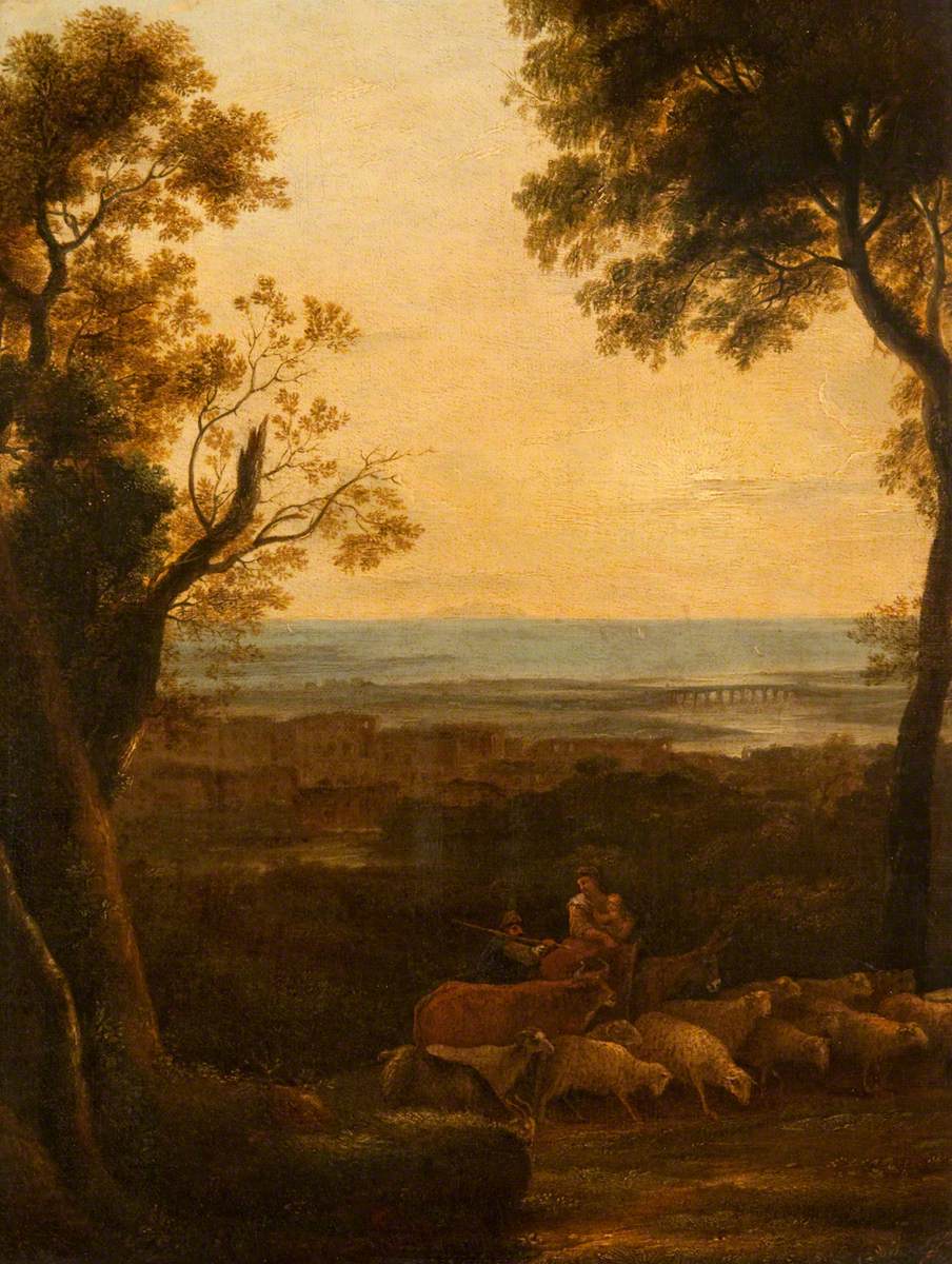 La fuite en Égypte - Claude Lorrain