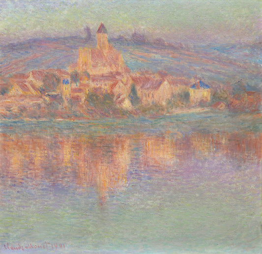 Reproduction du tableau « Vétheuil - Claude Monet » par Alpha Reproduction en peinture à l’huile