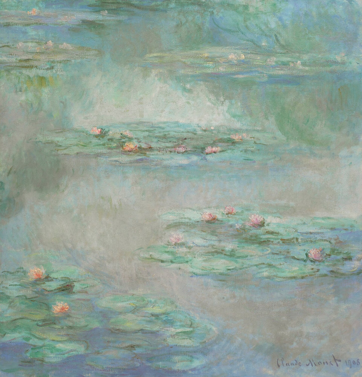 수련, 1908 – 클로드 모네