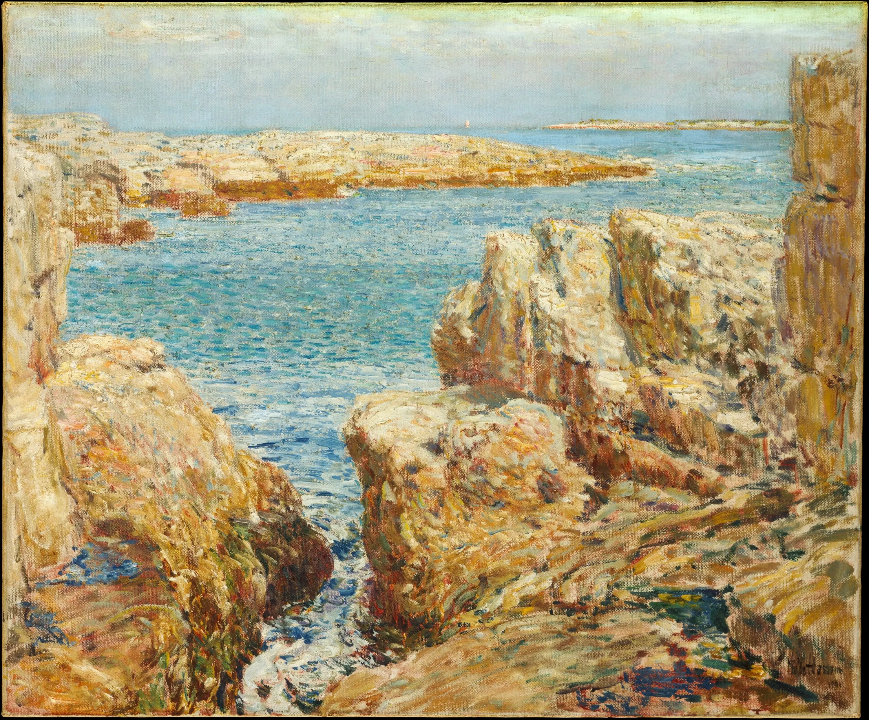 Scène côtière îles Shoals - Childe Hassam - Alpha Reproduction