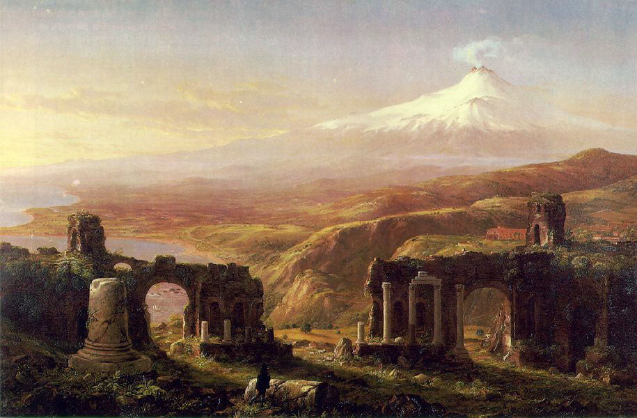 Le mont Etna depuis Taormine - Thomas Cole