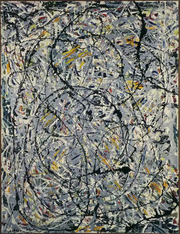 Collines ondulantes - Jackson Pollock