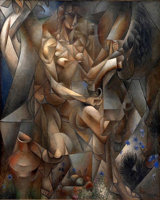 "La Femme au cheval"를 위한 구성 – Albert Gleizes (1911–1912)