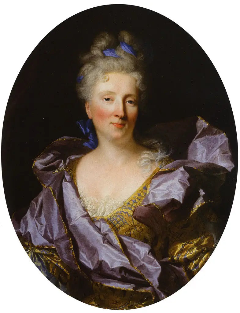 Louise-Marie du Bouchet de Sourches comtesse de Lignières - Hyacinthe Rigaud - Alpha Reproduction