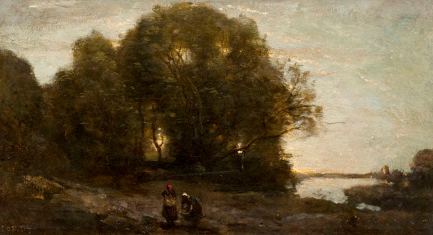 Soirée - Jean-Baptiste Camille Corot