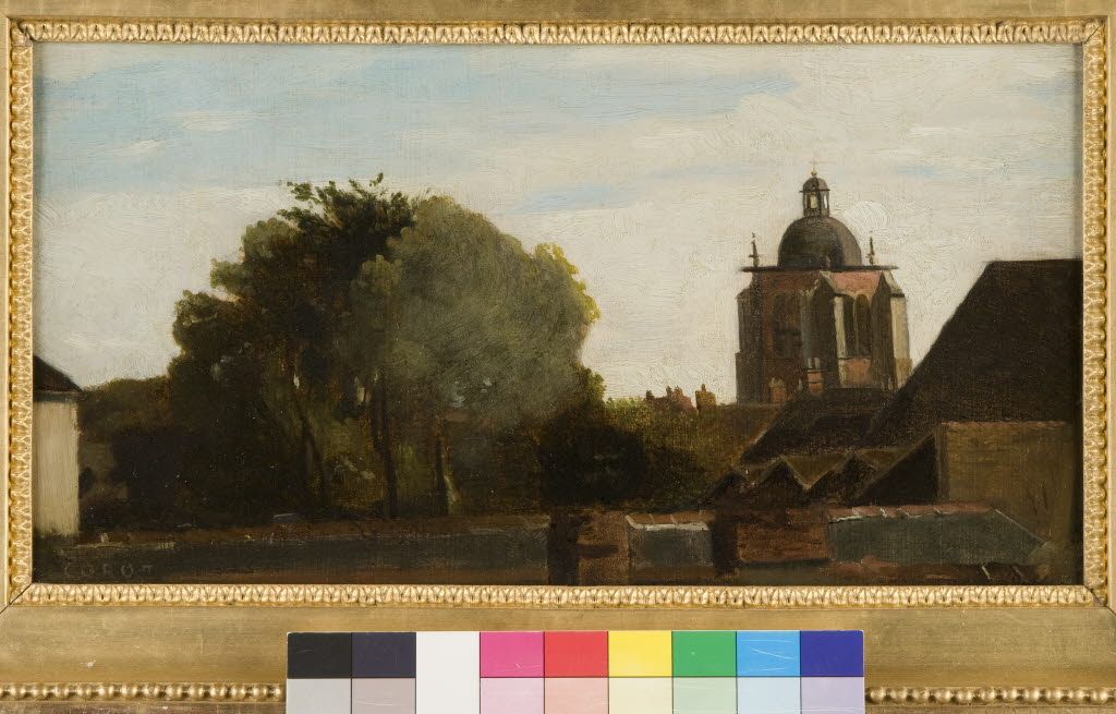La tour Saint-Paterne à Orléans - Jean-Baptiste Camille Corot