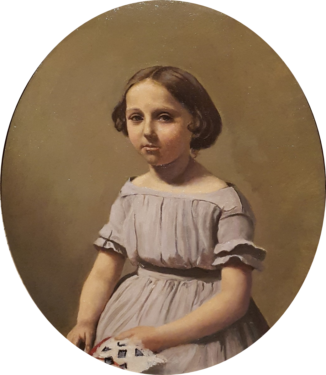 La fille aînée de M. Edouard Delalain - Jean-Baptiste Camille Corot