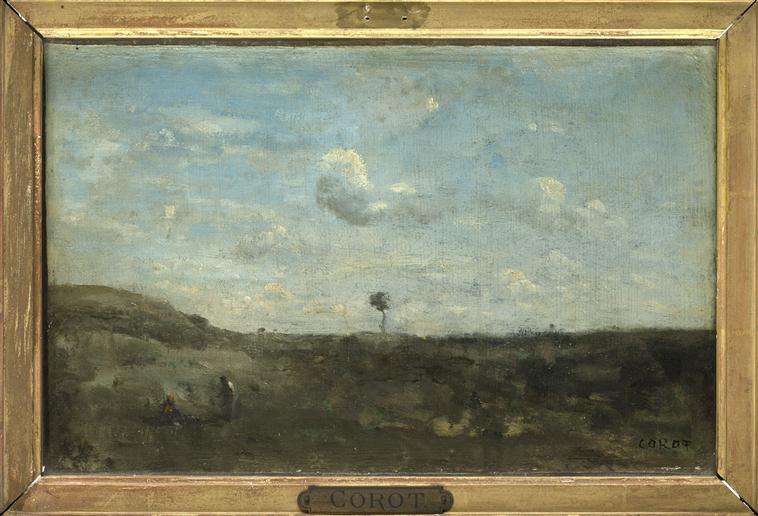 Le vaste plateau - Jean-Baptiste Camille Corot