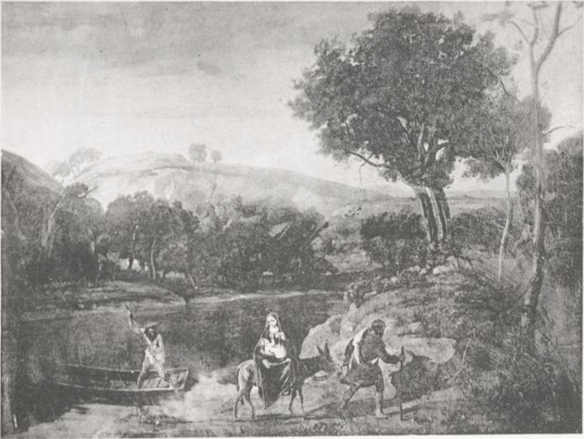 Fuite en Égypte - Jean-Baptiste Camille Corot