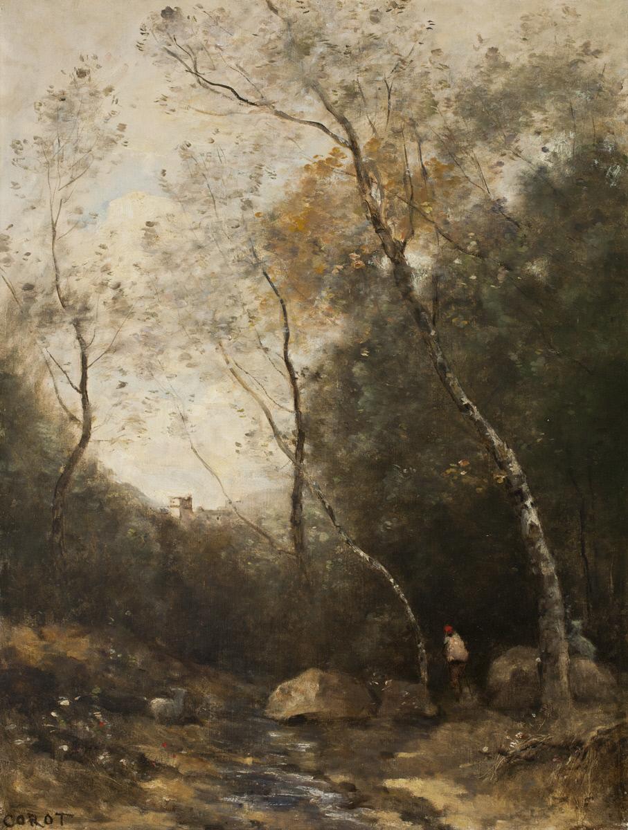 La vallée heureuse - Jean-Baptiste Camille Corot